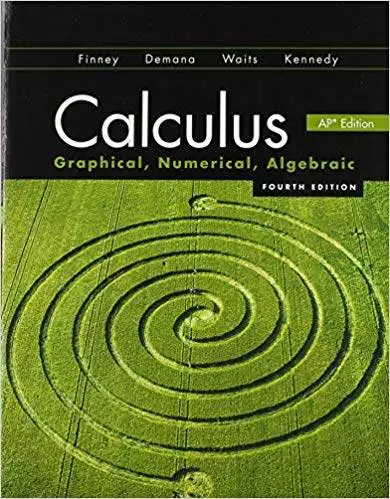 Calculus: Graphical, Numerical, Algebraic (4th Edition) -eBook