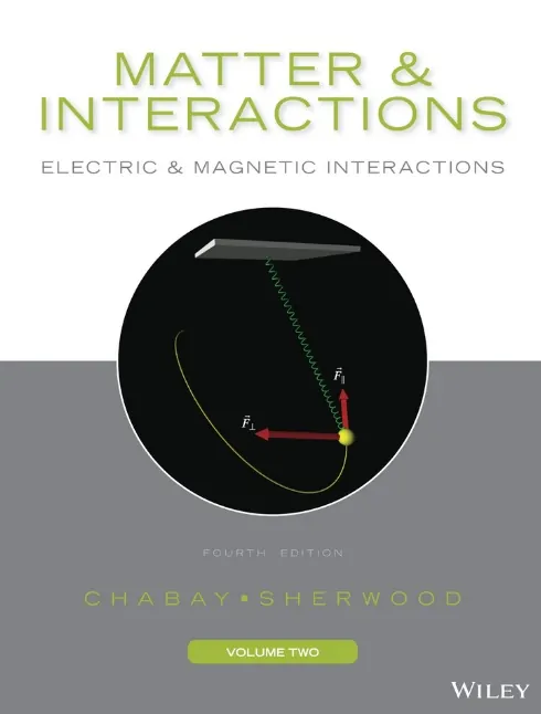 matter and interactions vol 2 4th edition