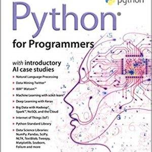 Python for Programmers: with Big Data and Artificial Intelligence Case Studies - eBook