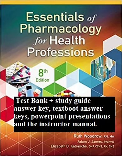 Essentials-of-Pharmacology-for-Health-Professions-8e-testbank