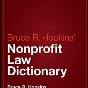 Hopkins' Nonprofit Law Dictionary - eBook