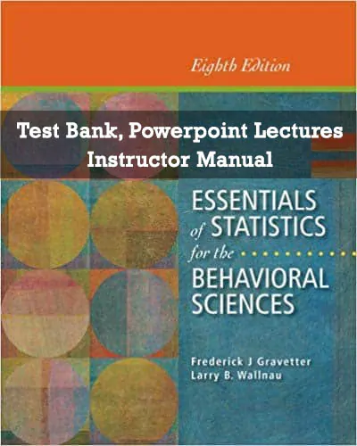 Essentials-of-Statistics-for-the-Behavioral-Sciences-8e-testbank-manual