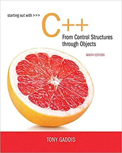 Starting Out with C++ from Control Structures to Objects (9th Edition) - eBook