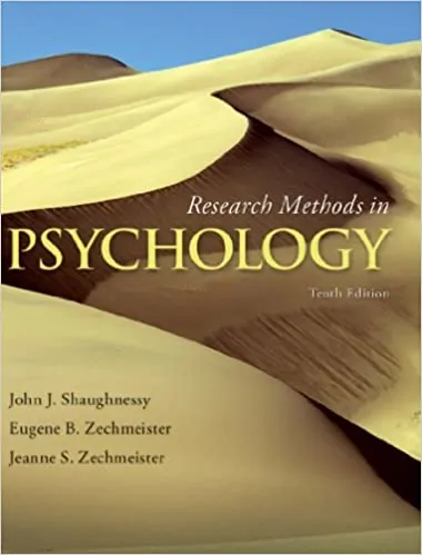 Research Methods In Psychology (10th Edition) - eBook