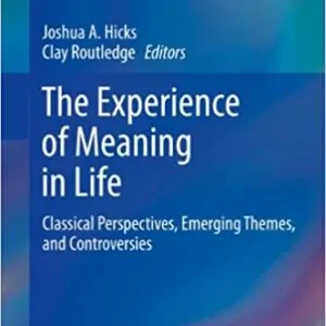 The Experience of Meaning in Life: Classical Perspectives, Emerging Themes, and Controversies - eBook