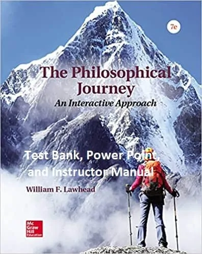 The Philosophical Journey An Interactive Approach 7e testbank