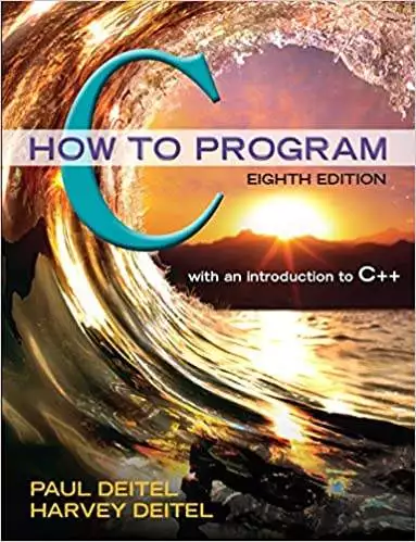 C How to Program (8th Edition) - eBook