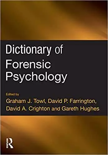 Dictionary of Forensic Psychology - eBook