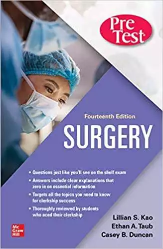 Surgery PreTest Self-Assessment and Review (14th Edition) -eBook