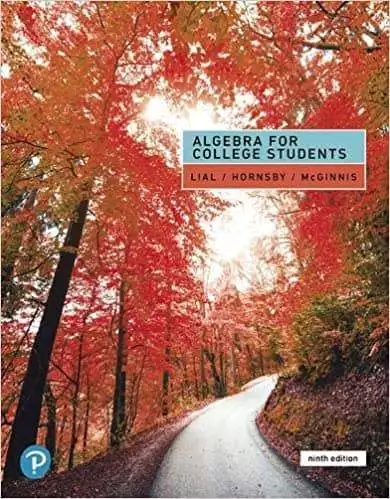 Algebra for College Students (9th Edition) - eBook