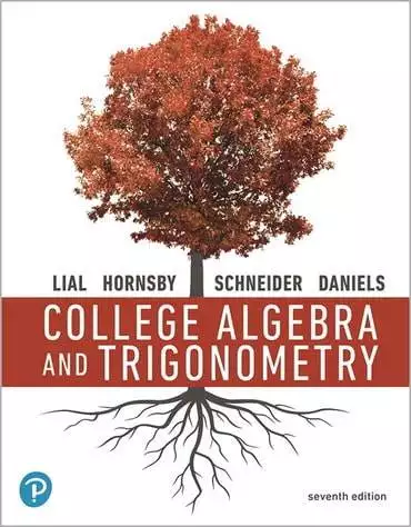 College Algebra and Trigonometry (7th Edition) - eBook