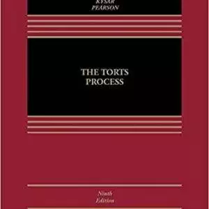 The Torts Process (9th Edition) - eBook