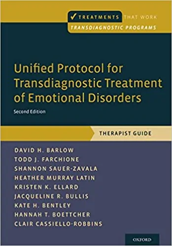 Unified Protocol for Transdiagnostic Treatment of Emotional Disorders: Therapist Guide (2nd Edition) - eBook