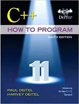 C++ How to Program early objects version 9e pdf