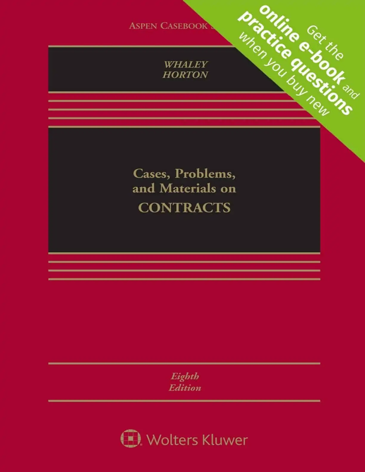 Cases, Problems, and Materials on Contracts (8th Edition) - eBook