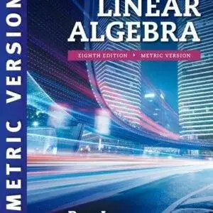 Elementary Linear Algebra - Metric Version (8th Edition) - eBook