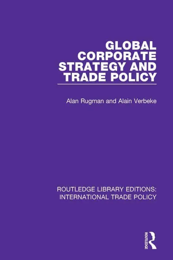 Global Corporate Strategy and Trade Policy - eBook