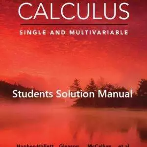 solution manual for calculus single and multivariable 7e