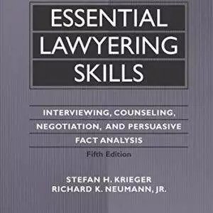 Essential Lawyering Skills 5e PDF