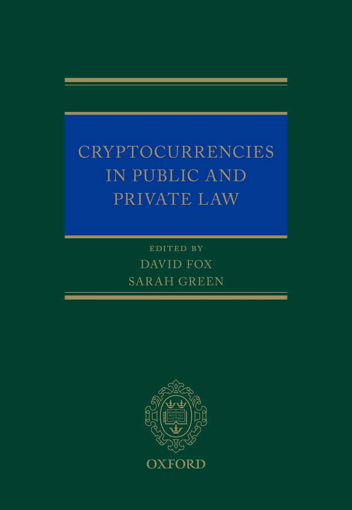 Cryptocurrencies in Public and Private Law - eBook