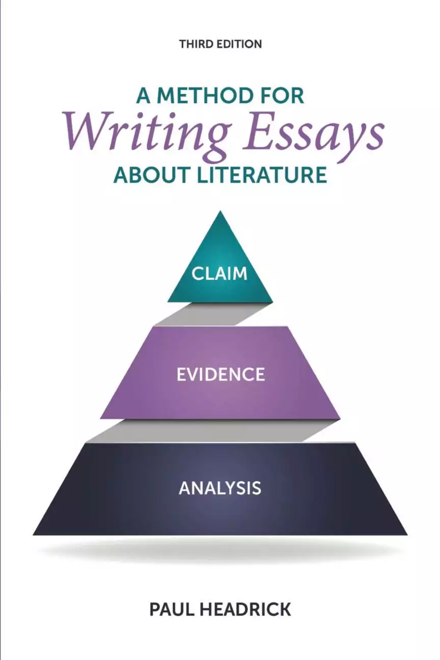 A Method for Writing Essays about Literature ( 3rd Edition) - eBook