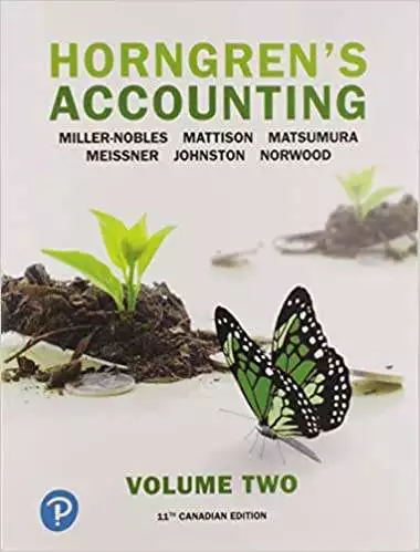 Horngren's Accounting, Volume 2 (11th Canadian Edition) - eBook