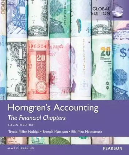 Horngren's Accounting, The Financial Chapters (11th Edition-Global) - eBook