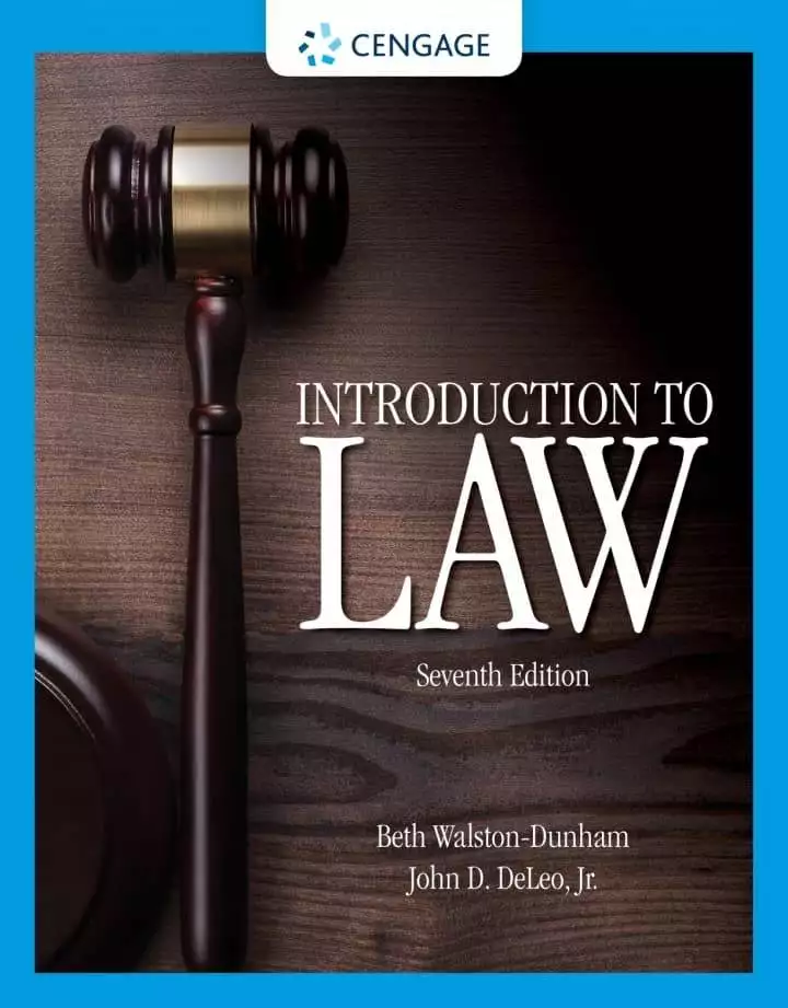 Introduction to Law (7th Edition) - eBook