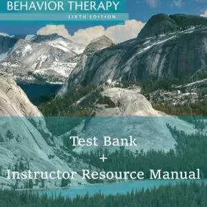 Contemporary-Behavior-Therapy-6e-IM-TestBank