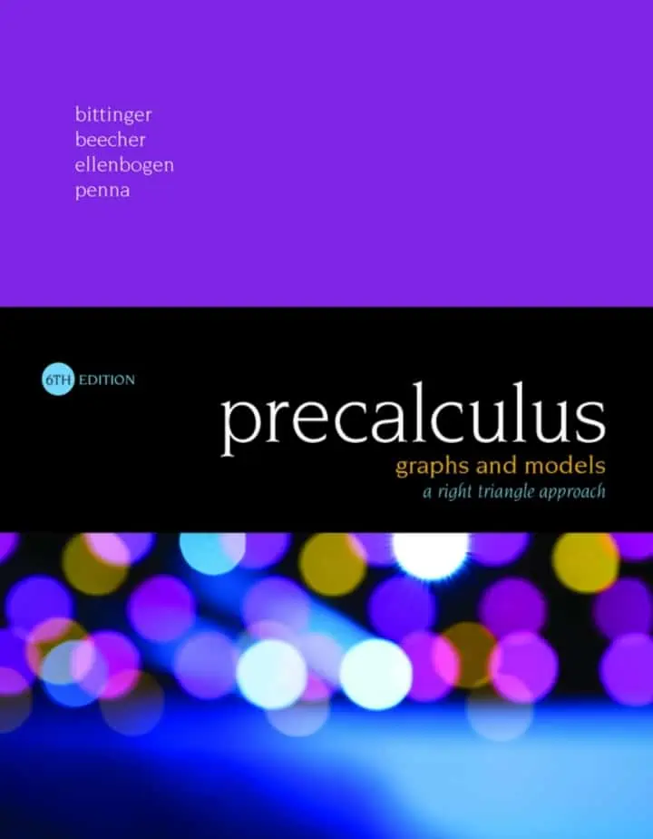 Precalculus: Graphs and Models, A Right Triangle Approach (6th Edition) - eBook