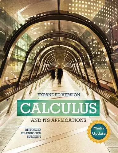 Calculus and Its Applications Expanded Version Media Update - eBook