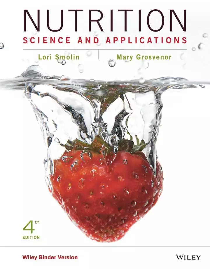 Nutrition Science and Applications, 4e pdf