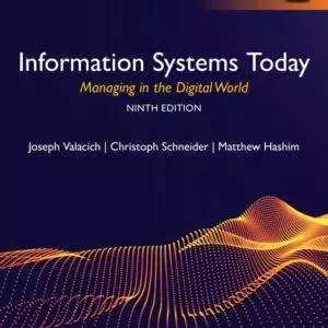 Information Systems Today Ninth Global Edition PDF