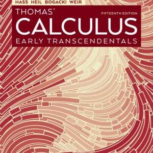 Thomas' Calculus: Early Transcendentals (15th Edition) - PDF