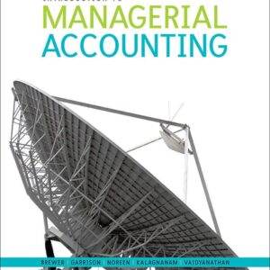 Introduction to Managerial Accounting (5th Canadian Edition) - PDF