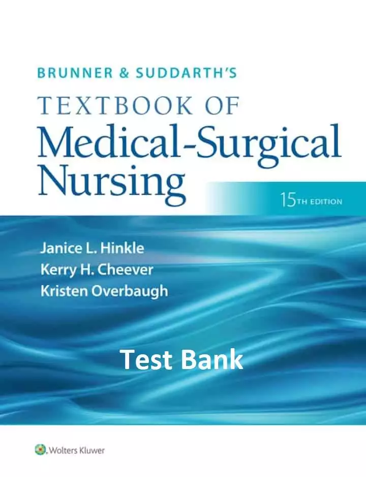 brunner-Textbook-of-Medical-Surgical-Nursing-15th-testbank