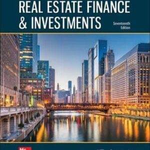 Real Estate Finance and Investments (17th Edition) - PDF
