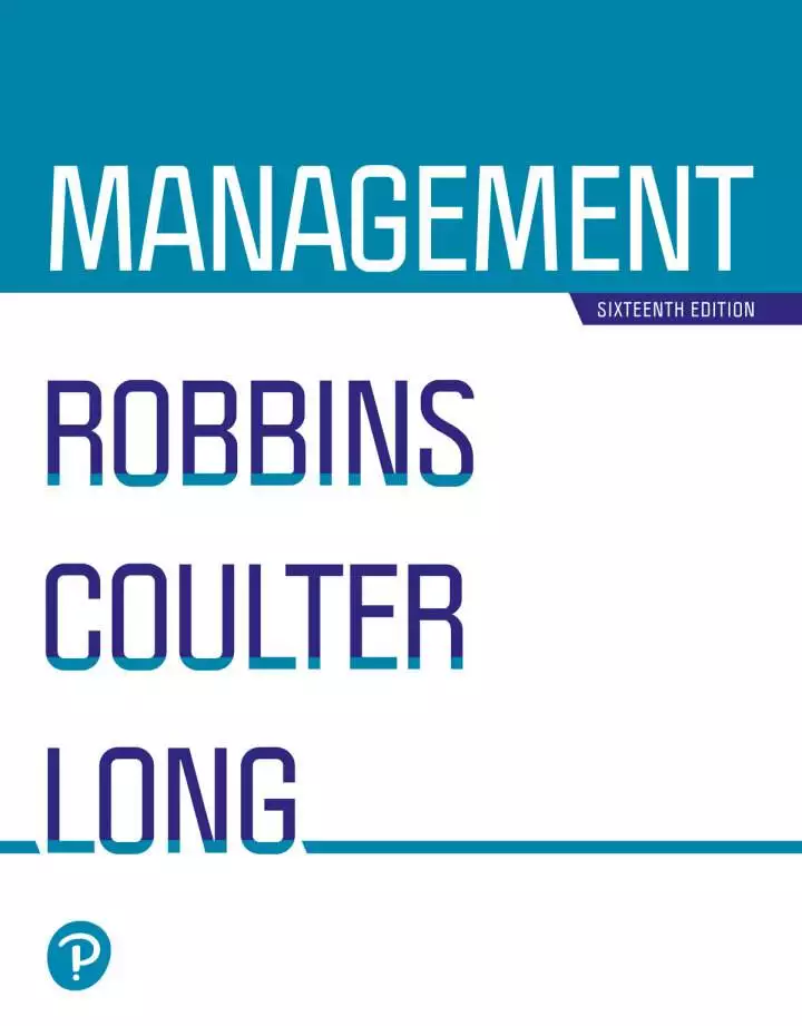 Management 16th Edition robbins