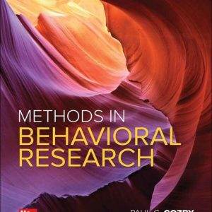 Methods in Behavioral Research (15th Edition) - eBook