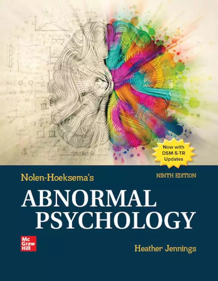 Nolen-Hoeksema's Abnormal Psychology (9th Edition) - eBook