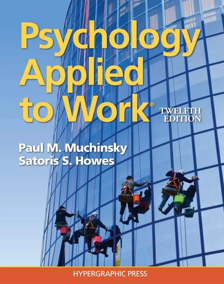 Psychology Applied to Work (12th Edition) - eBook