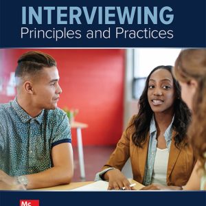 Interviewing: Principles and Practices (16th Edition) - eBook