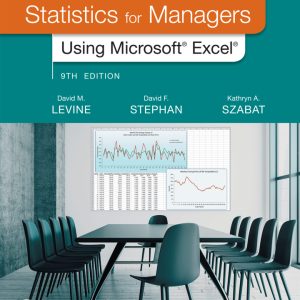 Statistics for Managers Using Microsoft Excel (9th Edition) - eBook