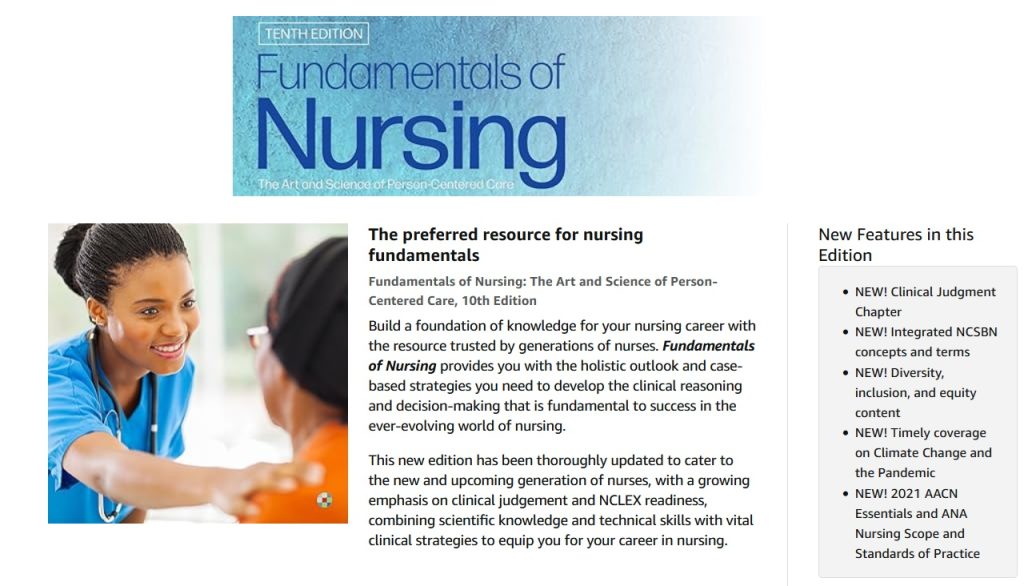 fundamentals of nursing 10th edition